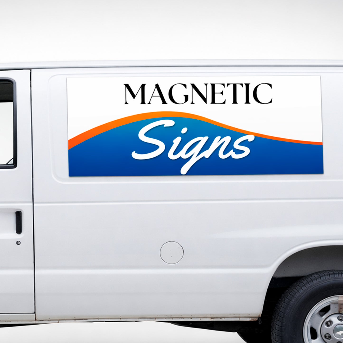 2-Pack Laminated Custom Car Magnets for Business
