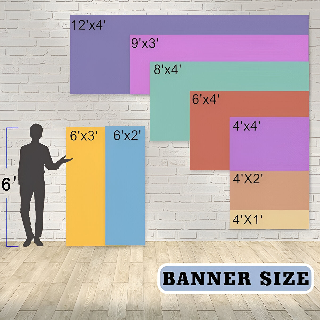Personalized 13oz Custom Vinyl Banner. Indoor or Outdoor use