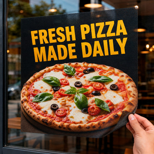 Perforated Window Decals