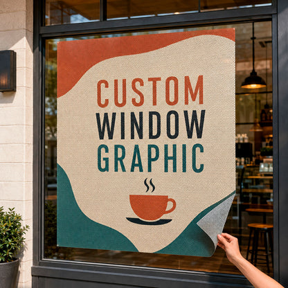 Perforated Window Decals