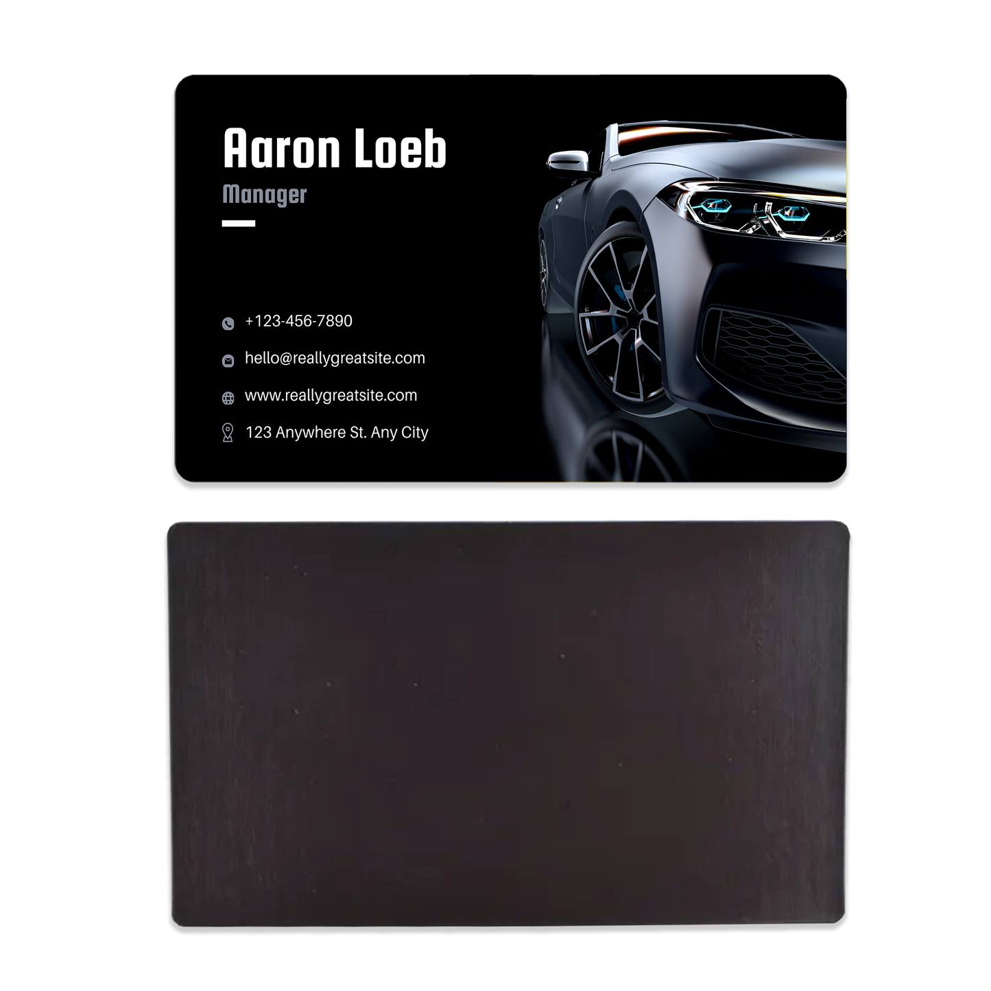 Custom Business Card Magnets – 2"x3.5" Standard Size