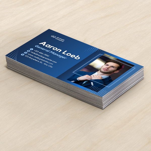 Custom Business Card Magnets – 2"x3.5" Standard Size