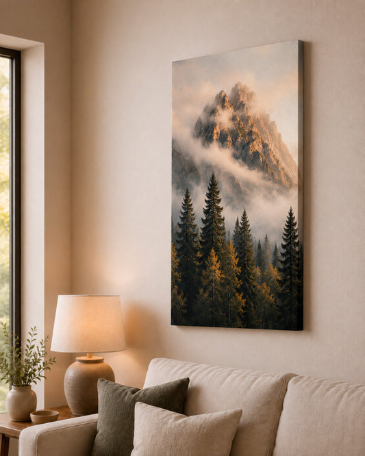 Custom Photo Canvas Print – Full-Color Mounted Canvas