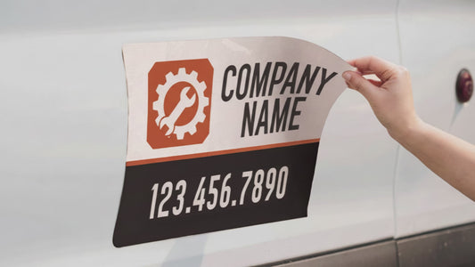 Custom Car Magnets for Businesses (2Pack)